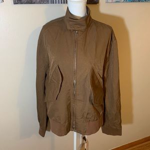 Acne Studios Men's Brown Mito Brushed Twill Jacket